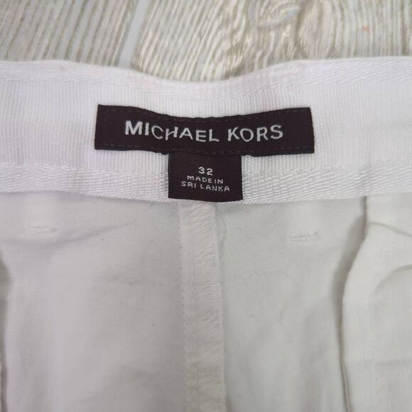Brand New Michael Kors Washed Poplin Classic Fit Shorts Men’s Size 32 - Picture 5 of 7